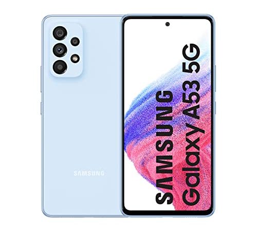 Samsung Galaxy A53 5G – Teléfono móvil, Smartphone Android, 128 GB, Color Azul (Versión española)