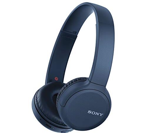 Sony WH-CH510 - Auriculares inalámbricos bluetooth de diadema con hasta 35h de autonomía, Azul