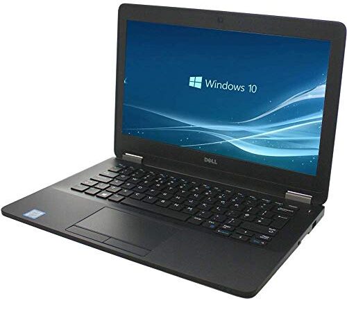 Dell Latitude E7270 12.5 pulgadas Core i5-6300U 8GB 128 GB SSD WebCam HDMI WiFi BT Windows 10 Professional Laptop PC (renovado) (Reacondicionado)