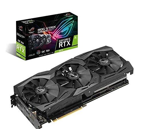 GUOJIAYI Asus ROG-STRIX-RTX 2070-O8G-GAMING tarjeta gráfica para juegos de computadora Soporte 4 salida de pantalla