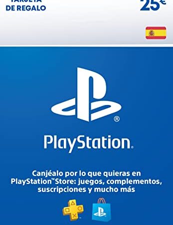 PlayStation Store Tarjeta Regalo 25 EUR | PSN Cuenta española | PS5/PS4 Código de descarga