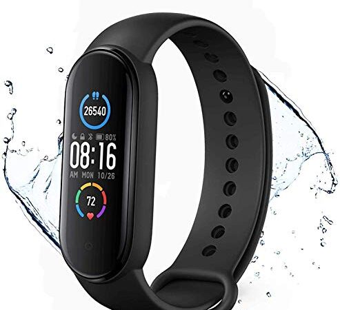 Smartwatch,Pulsera de Actividad física,Reloj Inteligente con Oxígeno Sanguíneo Presión Arterial Frecuencia Cardíaca,podómetro,Calorías,Pulsera Deportiva, Monitores de Actividad,Pulsera de Fitness