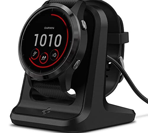 Spigen S390 Diseñado para Garmin Watch Stand for Garmin Approach/Instinct/Forerunner/Vivoactive - Negro