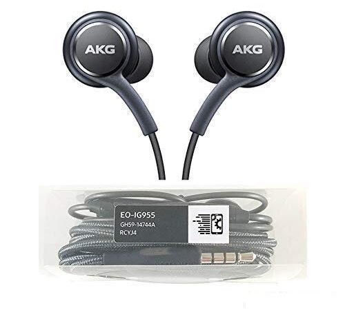 AKG - Auriculares estéreo para Samsung Galaxy S8, S9, S8 Plus, S9 Plus, S10, Note 8 y 9, con micrófono