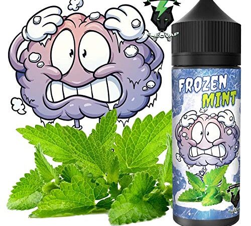 E-Liquid FROZEN MINT | 100ml formato TPD -botes de 120ml | ElecVap | Sin Nicotina: 0MG | E-Liquido vapeo para Cigarrillos Electronicos - E Liquidos para Vaper 70/30