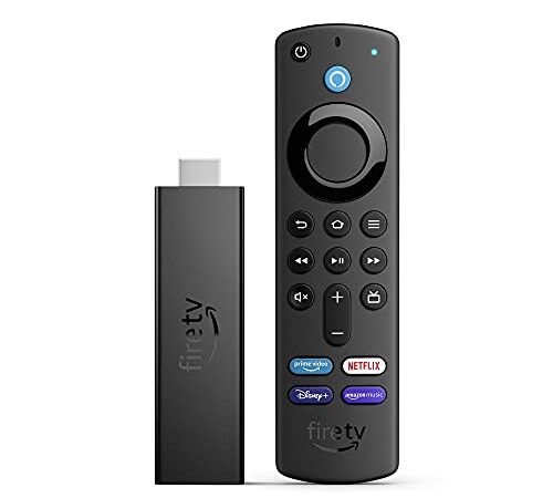 Fire TV Stick 4K Max con Wi-Fi 6 y mando por voz Alexa (incluye controles para el televisor)