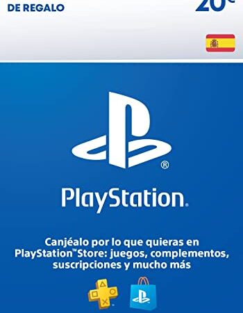 PlayStation Store Tarjeta Regalo 20 EUR | PSN Cuenta española | PS5/PS4 Código de descarga