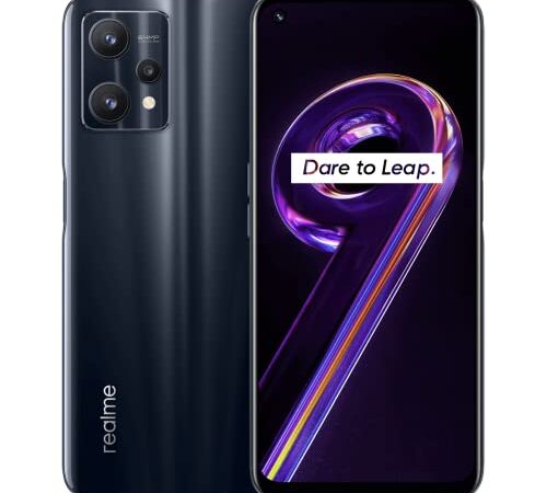 realme 9 Pro+ 5G Smartphone Libre, Cámara insignia Sony IMX766, Procesador MediaTek Dimensity 920 5G, Carga SuperDart de 60W, Pantalla Super AMOLED de 90 Hz,Dual Sim,NFC,6 + 128 GB,Midnight Black