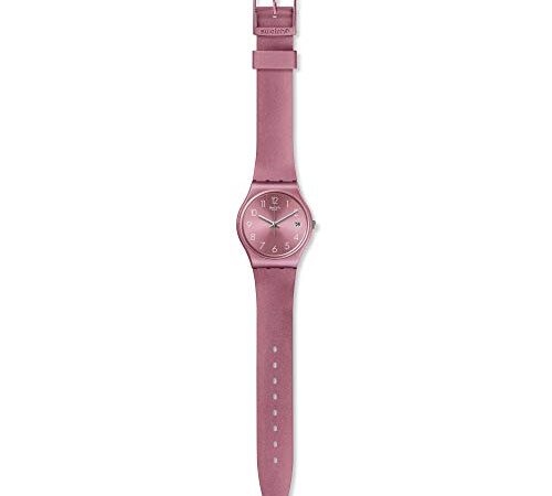 Swatch Reloj Analógico para Mujer de Cuarzo con Correa en Silicona GP404