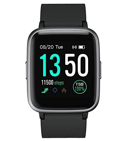 ASIAMENG Reloj Inteligente Hombre Mujer Smartwatch Podómetro IP68 Calorías Cronómetro Menstrual Llamada de notificación SMS Multideporte para Android iOS