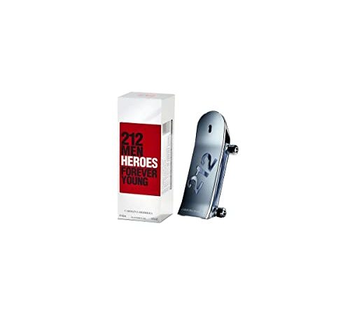 CAROLINA HERRERA 212 Men Heroes Para Hombre Eau De Toilette Spray', One size, 90 ml