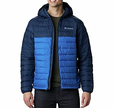 Columbia Powder Lite Hooded Jacket Chaqueta Acolchada Con Capucha para Hombres