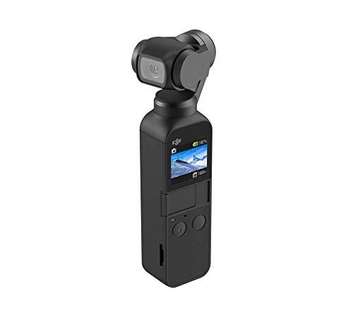 DJI Osmo Pocket Versión de Bolsillo Estabilizador portátil meanico en tres ejes, gimbal con sensor de 1/2.3'', campo de visión de 80° y apertura f/2.0, vídeo en 4K/60 fps a 100 Mbps