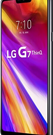 LG G7 ThinQ LMG710EM 15,5 cm (6.1") 4 GB 64 GB 4G Negro 3000 mAh - Smartphone (15,5 cm (6.1"), 4 GB, 64 GB, 16 MP, Android 8.0, Negro)