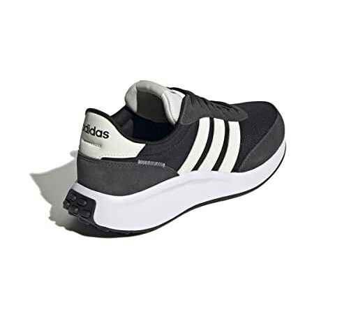 adidas Run 70s, Sneaker Mujer, Core Black/Off White/Carbon, 38 EU