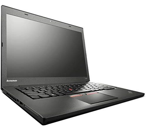 Lenovo Notebook ThinkPad T450, Intel Core i5-5300U, RAM 8Gb, SSD 256Gb, Display 14" HD, Webcam, Win10 Pro (Reacondicionado)