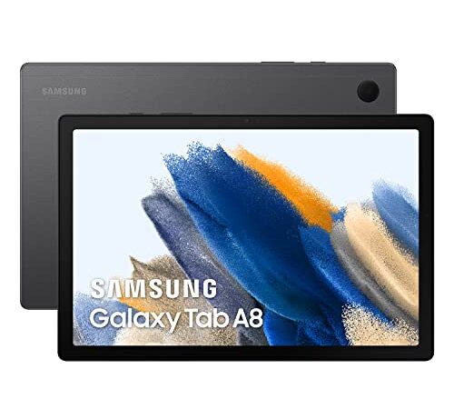 Samsung Galaxy Tab A8 - Tablet de 10.5” (4GB RAM, 64GB Almacenamiento, Wifi, Android 12) Gris - Versión española