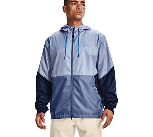 Under Armour Men's Field House Jacket , Washed Blue (420)/Washed Blue , Large