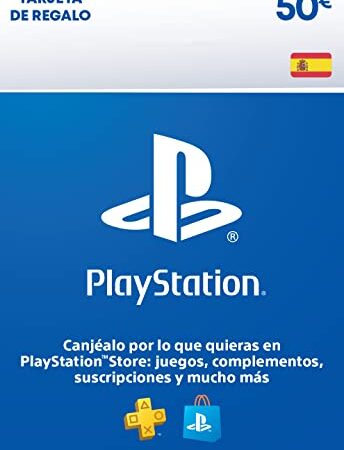 50€ PlayStation Store Tarjeta Regalo | Cuenta española [Código por correo]