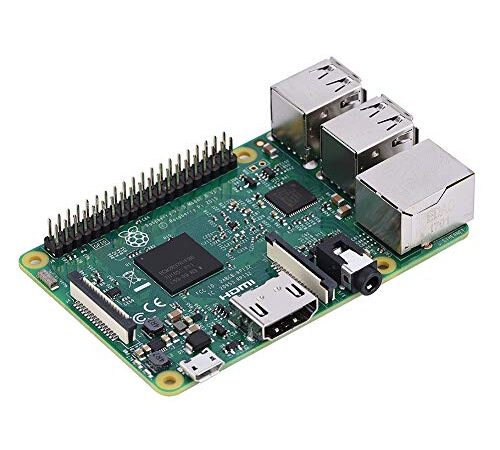 Diyeeni Chipset Broadcom BCM2837 para Raspberry Pi 3 Modelo B para Raspberry Pi 3 Modelo B Placa 64bit CPU de Cuatro núcleos WiFi Bluetooth 4.1