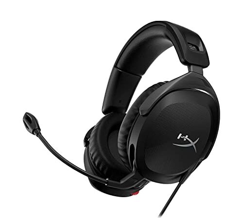 HyperX - Auriculares Cloud Stinger 2 con micrófono Ligeros diseñados para su colocación sobre la Oreja, función para silenciarlos con un Simple Giro, Controladores de 50 mm