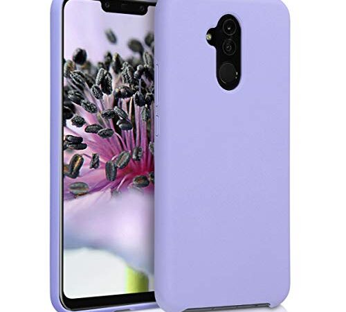 kwmobile Carcasa Compatible con Huawei Mate 20 Lite - Funda de Silicona para móvil - Cover Trasero en Lila