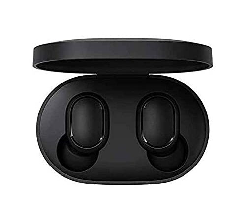 Xiaomi Mi True Wireless Airdots Earbuds Basic Auriculares Inalámbricos Bluetooth 5.0 - Sonido Binaural (Estéreo) HI-FI Estuche de Carga Magnética Micrófono 15h Autonomía IPX5 - Certificado CE Negro