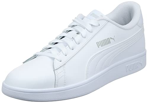 PUMA Smash V2 L, Sneaker Unisex Adulto, Blanco, 43 EU