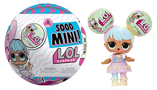 LOL Surprise Sooo Mini Dolls - Surtido Aleatorio - Incluye Muñeca Coleccionable Edición Limitada, 8 Sorpresas, Mini LOL Bolas Sorpresa - Regalo para Niños de 4+ Años