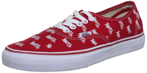 Vans U Authentic, Zapatillas Unisex Adulto, Red Love Me X, 37 EU