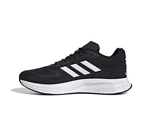 adidas Duramo 10, Zapatillas de Deporte Hombre, Negro (Core Black/Footwear White/Core Black), 42 EU