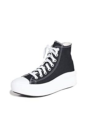 Converse Chuck Taylor All Star Move -Zapatillas Bota Mujer Negro Talla 38