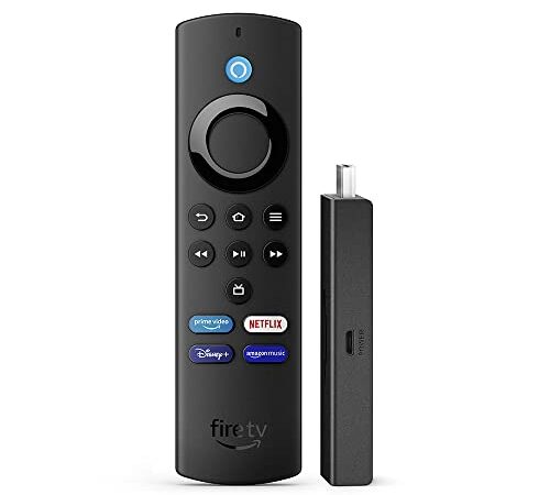 Fire TV Stick Lite con mando por voz Alexa | Lite (sin controles del TV), streaming HD