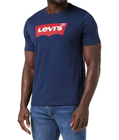 Levi's Graphic Set-In Neck Camiseta Hombre Dress Blues (Azul) L