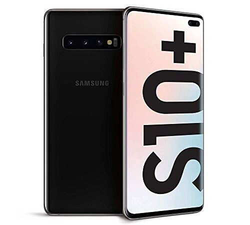 Samsung Galaxy S10+ Pantalla 6.4", 128GB ampliable, RAM 8GB, Batería 4100mAh, 4G, Dual SIM Smartphone, Android 9 Pie [Versión Español], Negro (Prism Black) (Reacondicionado)