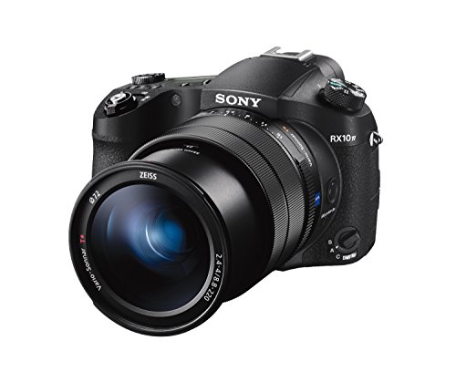 Sony RX10 IV | Cámara compacta Avanzada Premium (Sensor Tipo 1.0, Lente Zeiss F2.8-4.0 de 24-600 mm, Enfoque automático rápido de 0.03s, grabación de películas 4K)