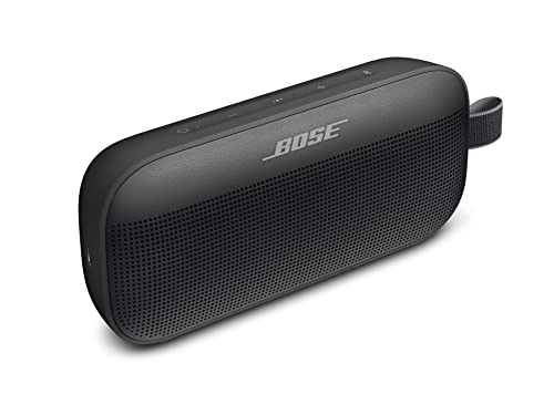 Altavoz Bluetooth Bose SoundLink Flex portátil, inalámbrico, sumergible, de viaje, Negro