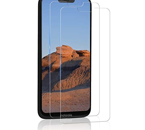 Cristal Templado para Motorola Moto G7 Power, [2 Piezas] Protector de Pantalla para Motorola Moto G7 Power,3D Full-Cover,Anti-Scratches,Vidrio Templado,Sin Burbujas,Alta Definición