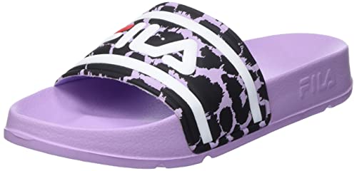 FILA Morro Bay P Slipper Teens, Mocasín Unisex niños, Fair Orchid Leopard, 39 EU