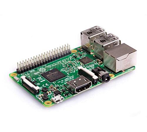 Melopero Raspberry Pi 3 Model B, CPU Quad Core 1,2GHz Broadcom BCM2837 64bit , 1GB RAM, WiFi, Bluetooth BLE, plata