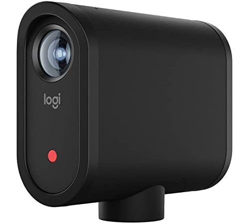 Mevo Start Cámara Inalámbrica Streaming en Vivo - 1080p Full HD, Micrófono Integrado, Control via App, Streaming en YouTube, Facebook, Twitch, Zoom via LTE o Wi-Fi, Negro