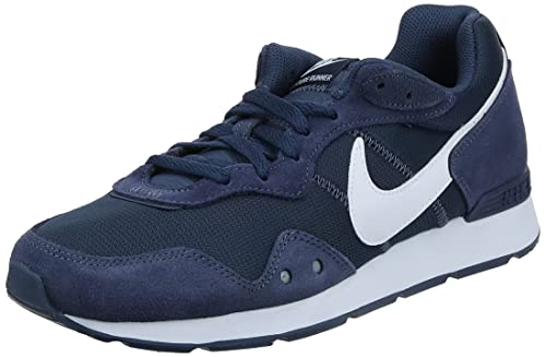 NIKE Venture Runner, Zapatillas de Gimnasia Hombre, Azul Midnight Navy Midnight Navy White, 44 EU