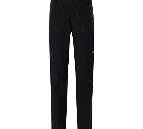 THE NORTH FACE - Pantalones de Tela Resolve para Mujer - Negro TNF, Talla 40