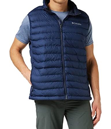 Columbia Hombre Chaleco Acolchado, Collegiate Navy (NEW COLLECTION), L