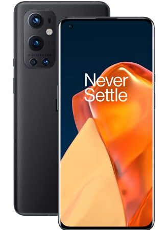 ONEPLUS 9 Pro 5G - Smartphone 6.7" WQHD, AMOLED 120Hz (Snapdragon, 8GB RAM, 128GB almacenamiento, Cuádruple cámara Hasselblad 48+50+8+2Mpx, 4500mah, carga rápida 65W), Dual Sim, Negro (Stellar Black)